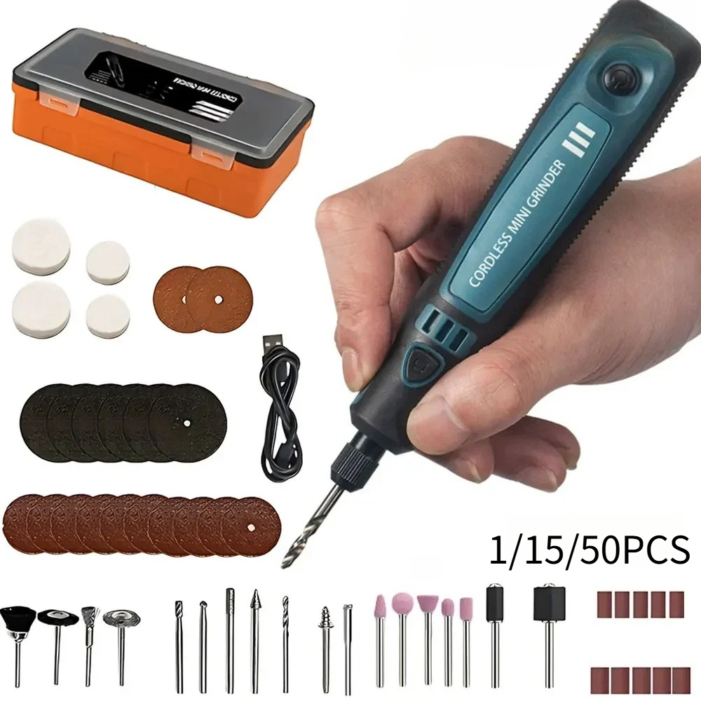 Home Improvement Help - مطحنة كهربائية لاسلكية تعمل عبر USB،