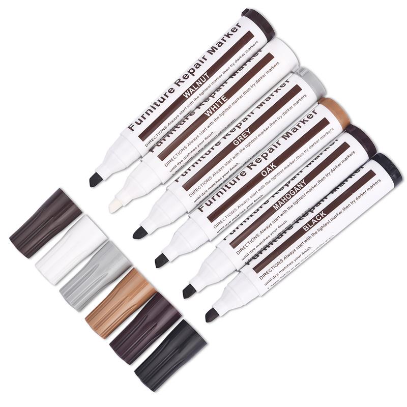 Wood Filler Stick - مجموعة أدوات اللمس للأثاث، علامات الحشو،