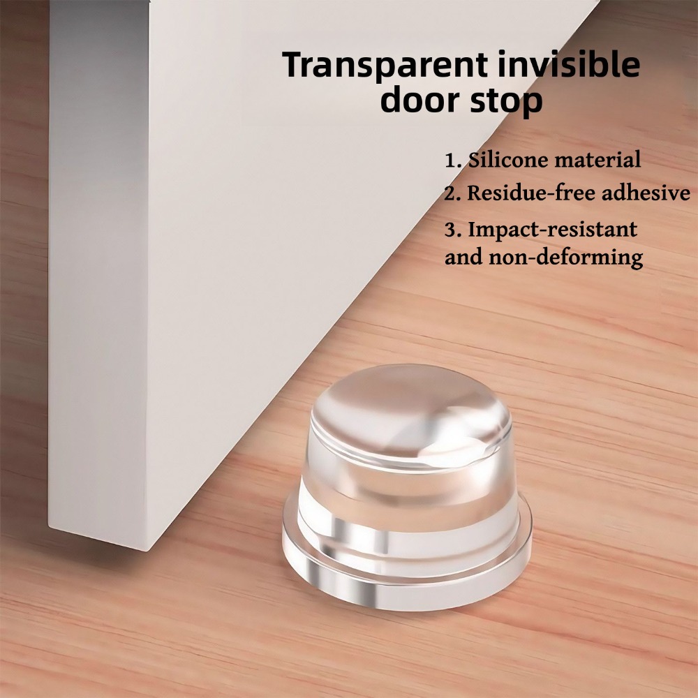 Door Stopper Rubber - سيليكون الباب سدادة جدار حامي غرفة