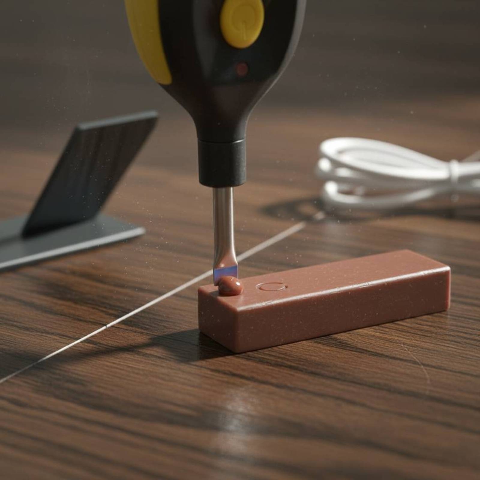 Wood Filler Stick - طقم إصلاح الأرضيات الخشبية، قلم تسخين