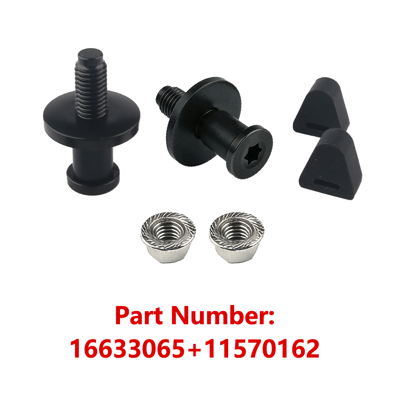 Door Stopper Rubber - قطعتان 38427 11570162 مصدات قفل باب