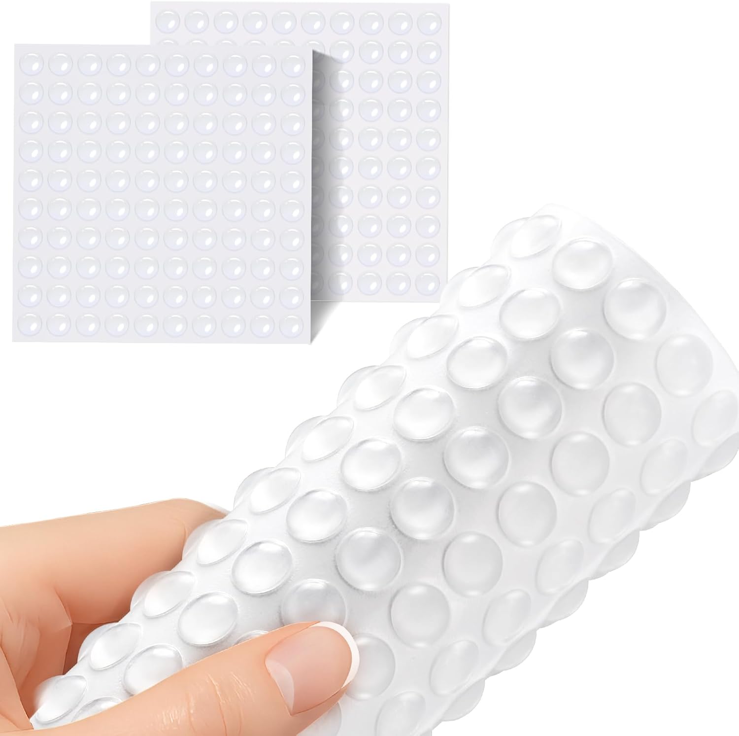 Door Stopper Rubber - 100 قطعة من وسادات الأقدام المطاطية