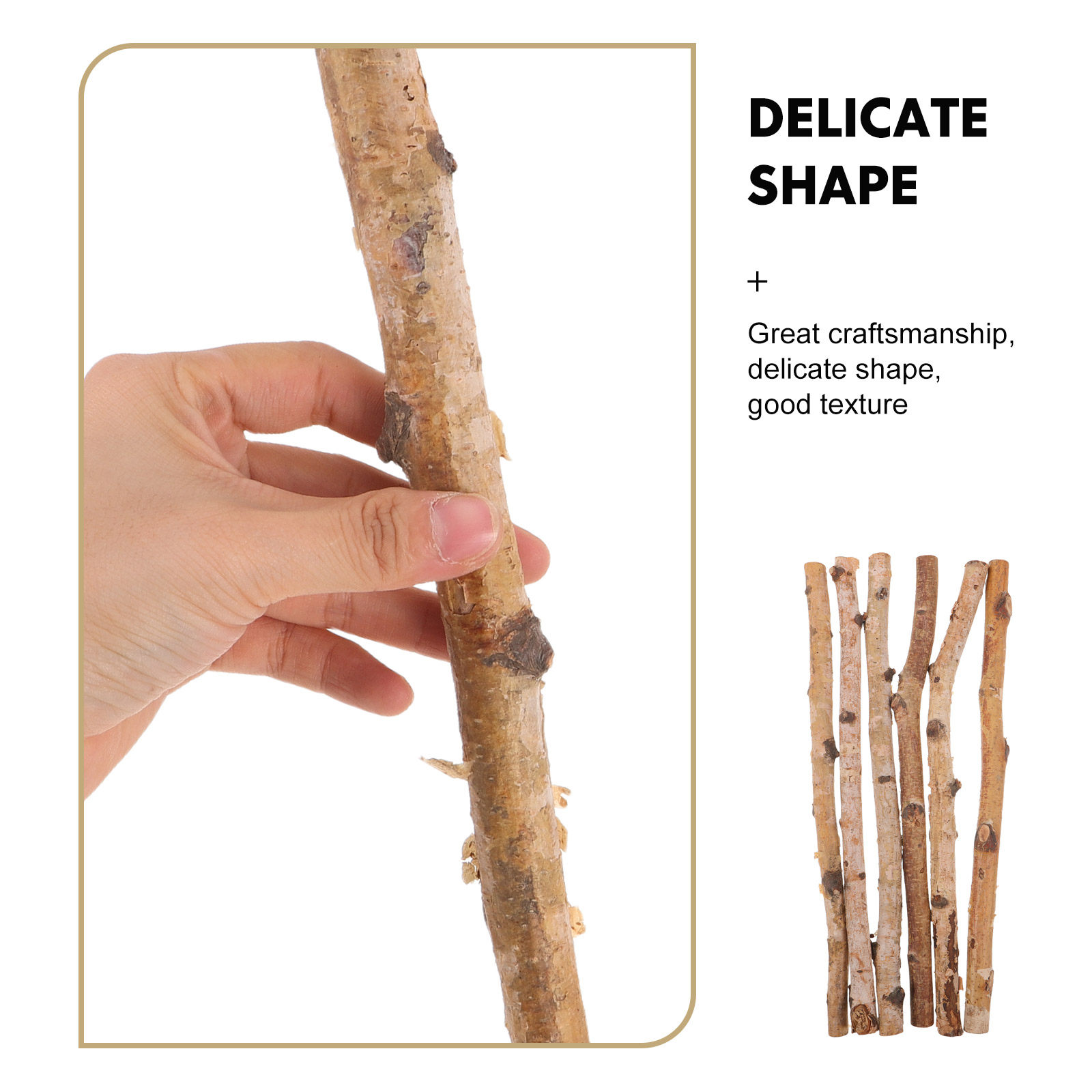 أعواد خشبية لتزيين مزهريات الز - مراجعة Wood Filler Stick وسعره