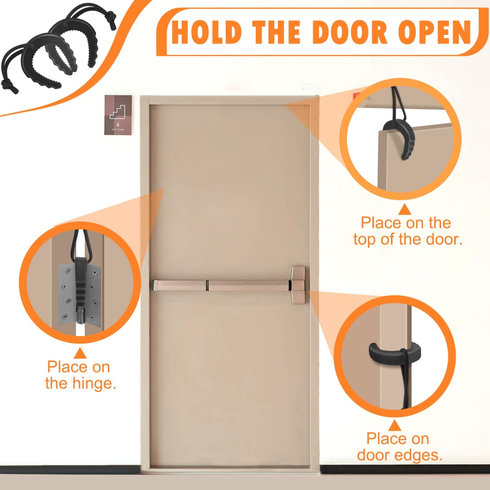 من السهل استخدام المطاط باب ال - مراجعة Door Stopper Rubber وسعره
