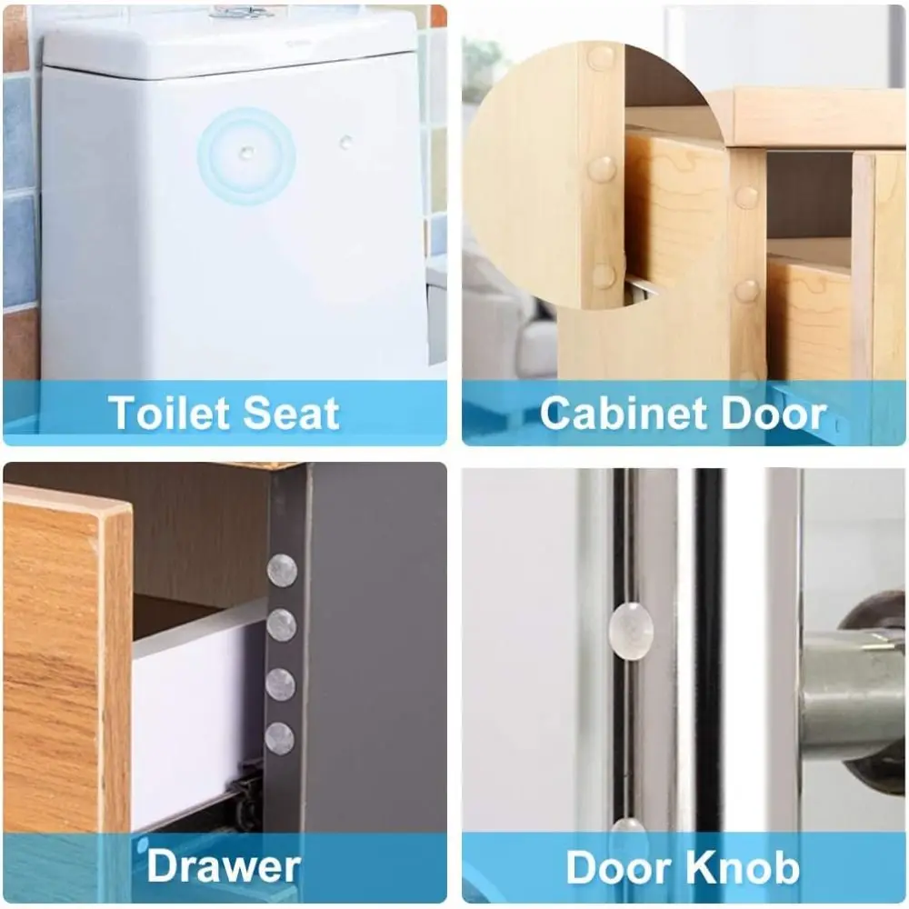مصدات أبواب سيليكون شفافة دائر - مراجعة Door Stopper Rubber وسعره