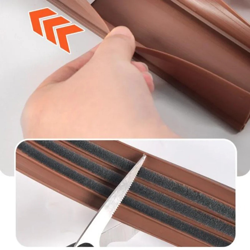 عازلة للصوت الباب السفلي ختم ا - مراجعة Door Stopper Rubber وسعره