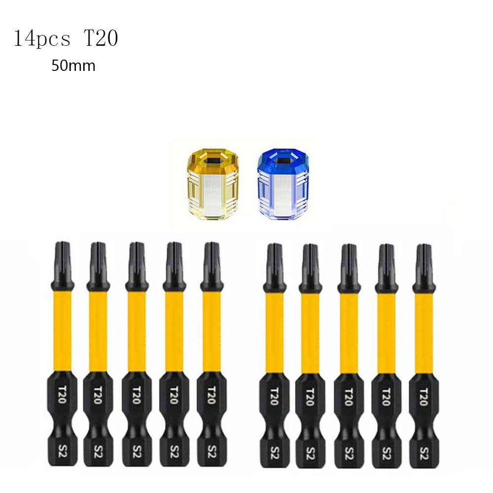14 قطعة T20 = طقم لقمة مفك مغن - مراجعة Home Improvement Handyman وسعره
