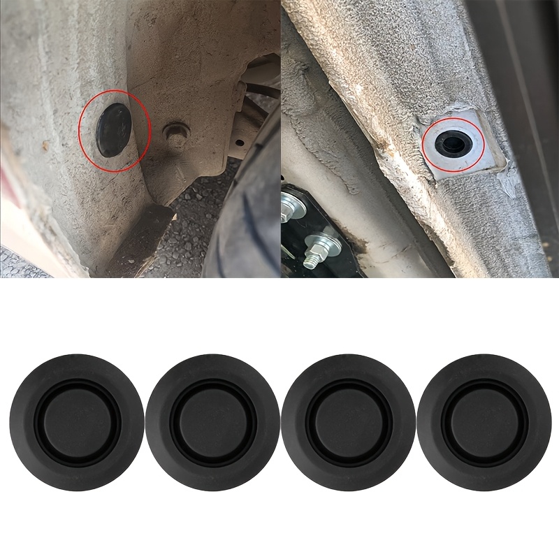 4 حزم الباب المطاط التوصيل ثقب - مراجعة Door Stopper Rubber وسعره