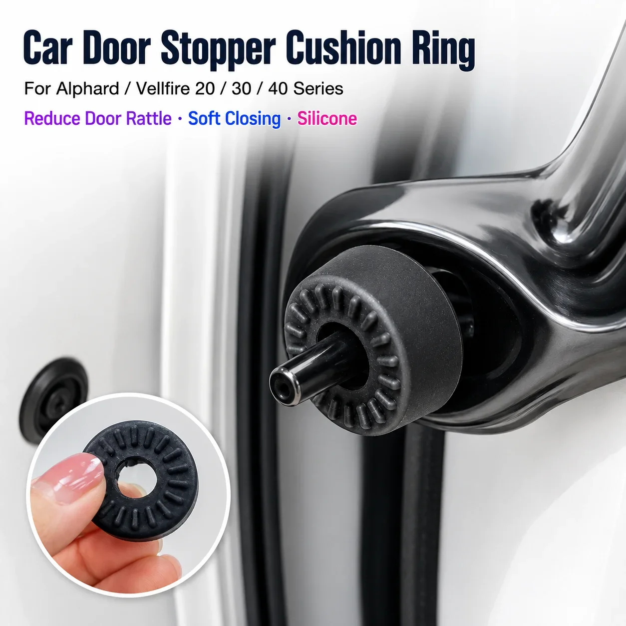 حلقة وسادة إيقاف باب السيارة ل - مراجعة Door Stopper Rubber وسعره